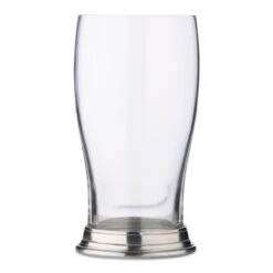 MATCH Handmade Italian Pewter Footed Imperial Pint Beer Glass - 20 Oz -Bar Supplies MATCH 1369 MATCH Handmade Italian Pewter Footed Imperial Pint Beer Glass 20 oz 001 85844.1619794489