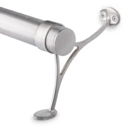 Combination Foot Rail Bracket - Brushed Stainless Steel - 2" OD 10 Combination Foot Rail Bracket - Brushed Stainless Steel - 2" OD -Bar Supplies NS912 2 Combination Foot Rail Bracket Brushed Stainless Steel 2 OD 04 51376.1595360200