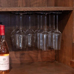 4-Channel Glass Rack - Oil Rubbed Bronze -Bar Supplies ORB 4CHAN 4 Channel Glass Rack Oil Rubbed Bronze 006 05207.1603381705