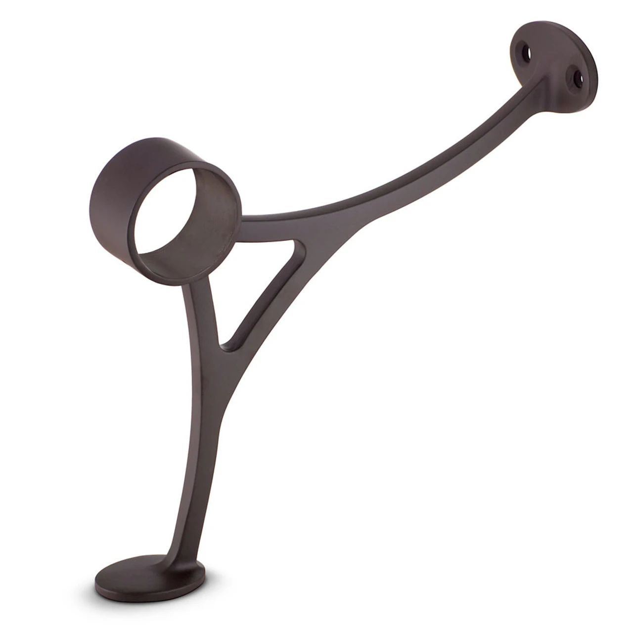 Combination Foot Rail Bracket - Oil Rubbed Bronze - 1.5" OD 3 Combination Foot Rail Bracket - Oil Rubbed Bronze - 1.5" OD