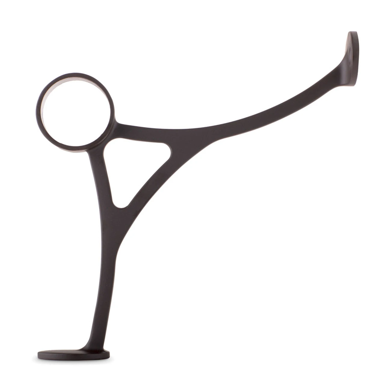 Combination Foot Rail Bracket - Oil Rubbed Bronze - 1.5" OD 4 Combination Foot Rail Bracket - Oil Rubbed Bronze - 1.5" OD - Image 2