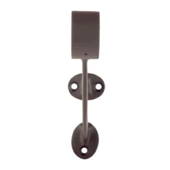 Bar Mount Foot Rail Bracket - Oil Rubbed Bronze - 1.5" OD -Bar Supplies ORB 76913 1 pt 5 Bar Mount Foot Rail Bracket Oil Rubbed Bronze 1 pt 5 OD 03 36863.1609773851