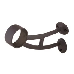 Bar Mount Foot Rail Bracket - Oil Rubbed Bronze - 2" OD
