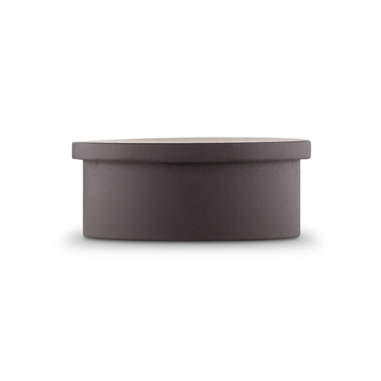 Flush Flat End Cap - Oil Rubbed Bronze - 1.5" OD 4 Flush Flat End Cap - Oil Rubbed Bronze - 1.5" OD - Image 2