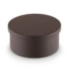 Flush Flat End Cap - Oil Rubbed Bronze - 2" OD