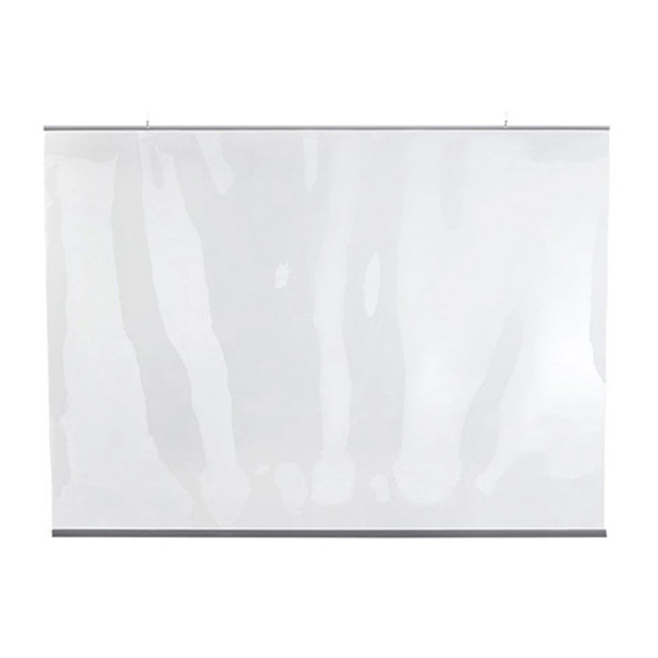 Hanging Protective Clear PVC Counter & Bar Partition - 54"W X 36"H 3 Hanging Protective Clear PVC Counter & Bar Partition - 54"W X 36"H