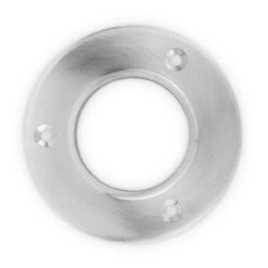 4" Wall Flange - Brushed Stainless Steel - 2" OD -Bar Supplies S921 2 4 Wall Flange Brushed Stainless Steel 2 OD 03 36511.1604441807