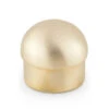 Domed End Cap - Satin Brushed Brass - 1.5" OD -Bar Supplies SB 76937 1 pt 5 Domed End Cap Brushed Satin Brass 1 pt 5 OD 01 54306.1609862004