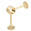 90 Deg. Post Foot Rail Bracket - Satin Brushed Brass - 2" OD 2 90 Deg. Post Foot Rail Bracket - Satin Brushed Brass - 2" OD -Bar Supplies SB 76979 2 90 deg pt Post Foot Rail Bracket Brushed Satin Brass 2 Inch OD 01 65867.1605203101