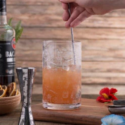 Urban Bar Tiki Pattern Mixing Glass - 800ml -Bar Supplies UB4885 Urban Bar Tiki Pattern Mixing Glass 800ml 03 34078.1592498944