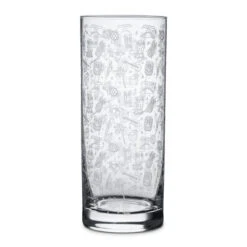 Best Seller -Bar Supplies UB4950 Urban Bar Tiki Pattern Highball Cocktail Glasses Set of 6 10 oz 03 1 36410.1605203258