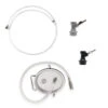 Ball Lock Quick Disconnects Kit W/ Keg Carbonation Lid & 5' Barrier Line Jumper -Bar Supplies ball barrhb jump ball lock connector kit keg lid barrier hb jumper 2 1 12766.1590768913
