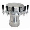 Mushroom Draft Beer Tower - Glycol Cooled - 4 To 6 Faucets