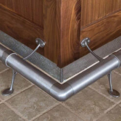 Flush Elbow Fitting 90 Degree - Brushed Stainless Steel - 2" OD -Bar Supplies bss elbow 47055.1590772062