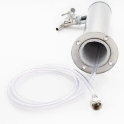 Draft Beer Tower - Stainless Steel - 3" Column - 1 Perlick 650SS Faucet 10 Draft Beer Tower - Stainless Steel - 3" Column - 1 Perlick 650SS Faucet -Bar Supplies c173 525ss kit kit single tap draft tower stainless 3in with 630ss faucet 0015 13358.1612798166