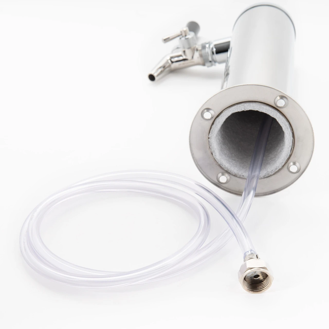 Draft Beer Tower - Stainless Steel - 3" Column - 1 Perlick 650SS Faucet 6 Draft Beer Tower - Stainless Steel - 3" Column - 1 Perlick 650SS Faucet - Image 4