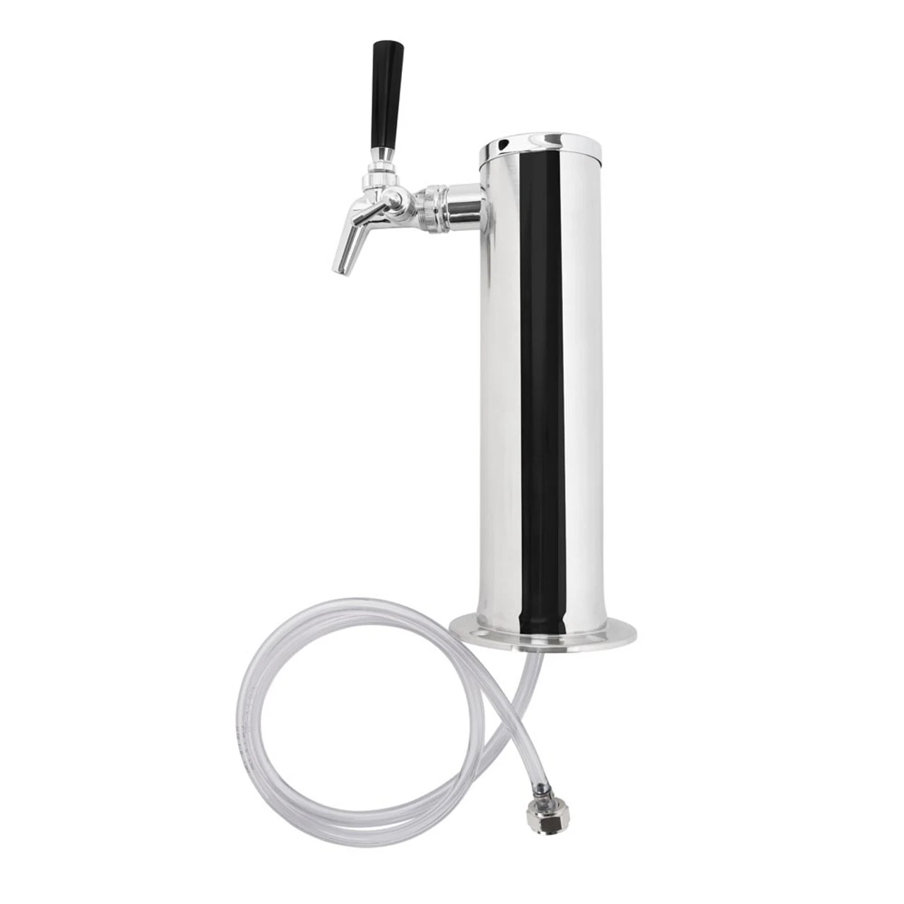 Draft Beer Tower - Stainless Steel - 3" Column - 1 Perlick 650SS Faucet 5 Draft Beer Tower - Stainless Steel - 3" Column - 1 Perlick 650SS Faucet - Image 3