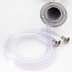 Draft Tower - 100% Stainless Steel Contact - 3" Column - 2 Perlick 630SS -Bar Supplies c175 525ss kit kit double tap draft tower stainless 3in w 630ss faucets 0023 2 14433.1590770197