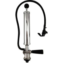 European Sankey Beer Keg Pump - Regular Lever Handle - 8" Steel Barrel