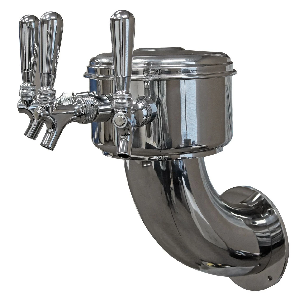 Lantern Wall Mount Draft Beer Tower - Air Cooled - 3 To 5 Faucets 3 Lantern Wall Mount Draft Beer Tower - Air Cooled - 3 To 5 Faucets