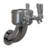 Lantern Wall Mount Draft Beer Tower - Glycol Cooled - 3 To 5 Faucets -Bar Supplies cbs lantern wall mount faucets m3 1 46634.1590768990