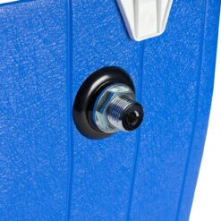 Double Faucet Jockey Box - 50' Coils - Faucet Hardware Kit -Bar Supplies cjb48250 two faucet jockey box 6 98725.1590769674