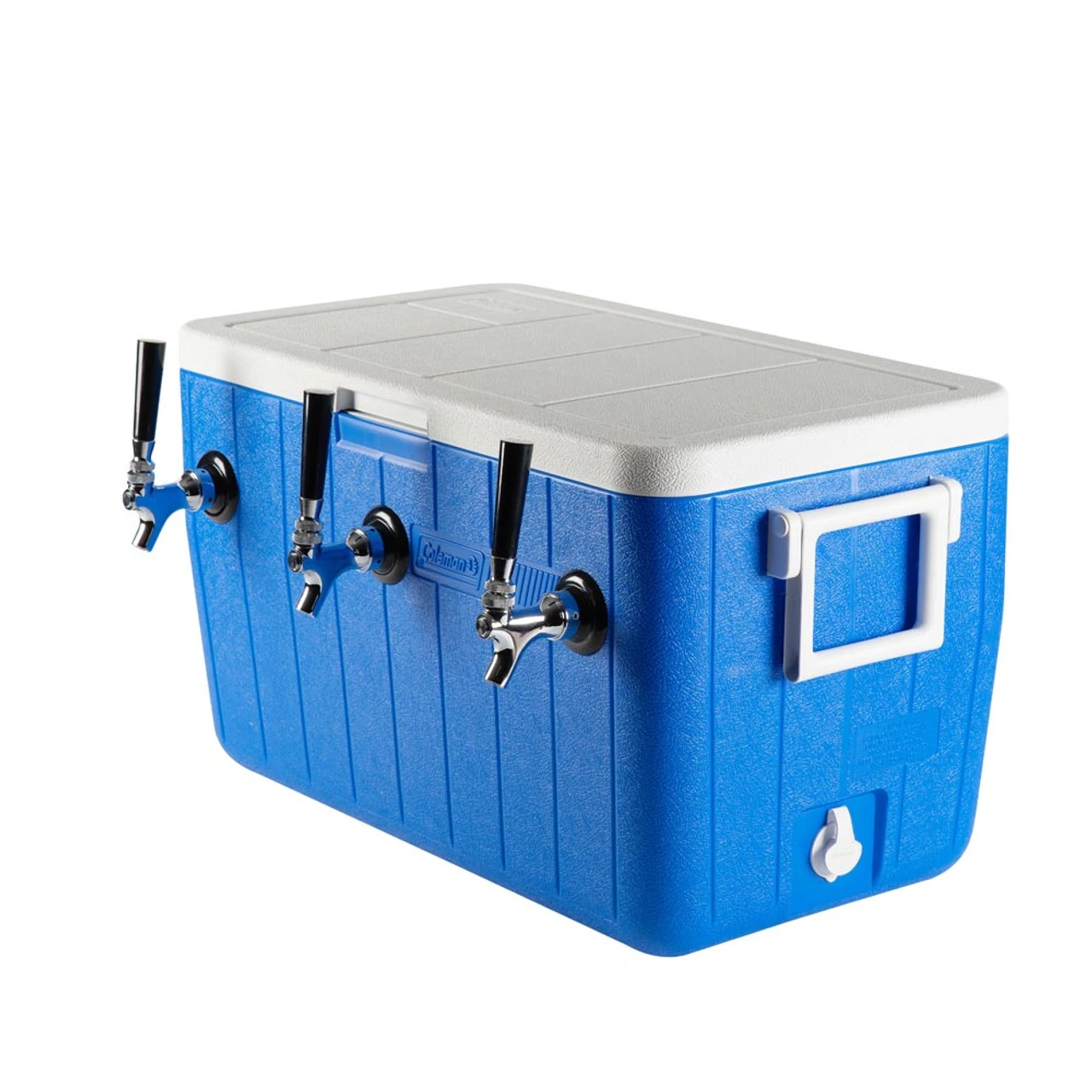 Three Faucet Jockey Box - 50' Coils - Faucet Hardware Kit 3 Three Faucet Jockey Box - 50' Coils - Faucet Hardware Kit