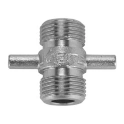 Duplex Coupling For Beer Line Cleaning Kit - Stainless Steel