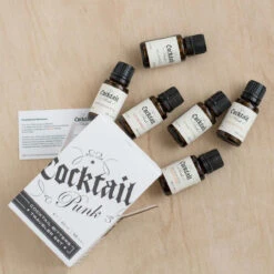 Cocktail Punk Cocktail Bitters Travel Pack - Includes Six 0.5 Oz Bottles -Bar Supplies cpunk travel set6 12 69292.1590769824