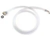 Tower Beer Line Jumper - 3/16" ID - 5' Vinyl Hose W/ Connectors & Elbow Fitting -Bar Supplies d 4228 1 37207.1590765596
