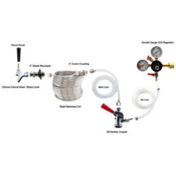 Single Faucet Jockey Box - 50' Coil - Complete Kit Without Cooler And CO2 Tank 5 Single Faucet Jockey Box - 50' Coil - Complete Kit Without Cooler And CO2 Tank -Bar Supplies d 5112 b1 2 19751.1590768249