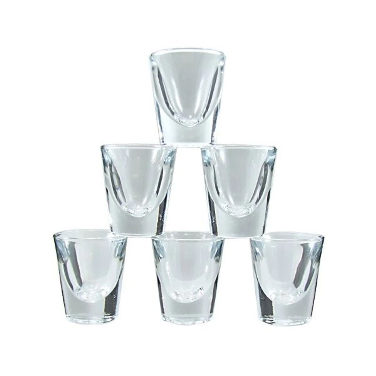 Whiskey Shot Glasses - True 1 Ounce Size - Set Of 6 3 Whiskey Shot Glasses - True 1 Ounce Size - Set Of 6