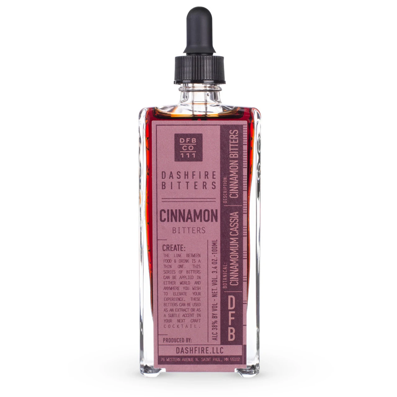 Dashfire Cinnamon Cocktail Bitters - 3.4 Oz 3 Dashfire Cinnamon Cocktail Bitters - 3.4 Oz