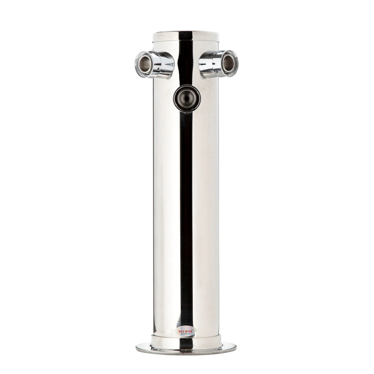 Draft Beer Tower - Stainless Steel - 3" Column - 3 Taps - No Faucets 3 Draft Beer Tower - Stainless Steel - 3" Column - 3 Taps - No Faucets