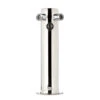 Draft Tower - 100% Stainless Steel Contact - 3" Column - 3 Taps - No Faucets -Bar Supplies drafttower 3 tap no faucets 80220.1590769918