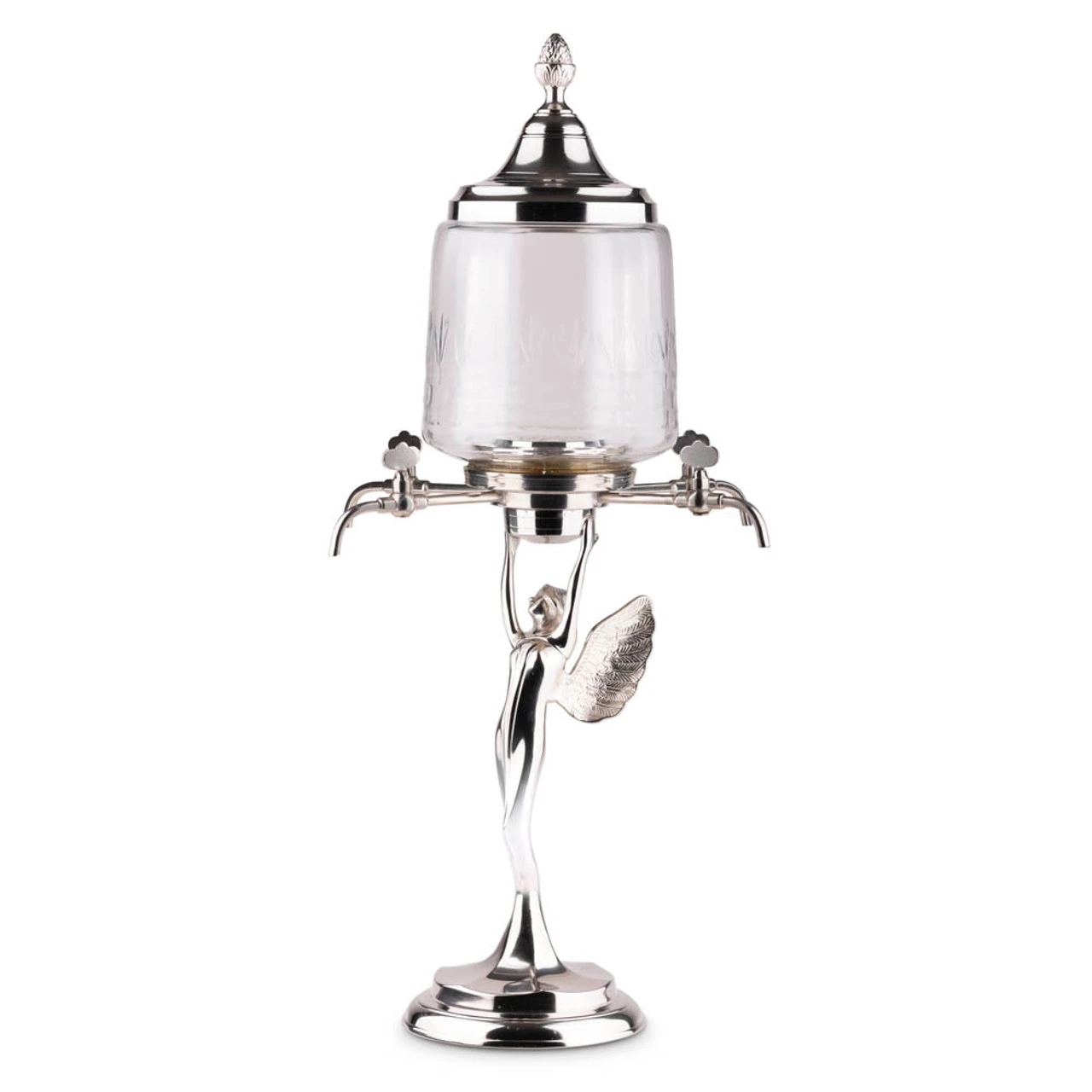 Decorative Metal Fairy Absinthe Fountain - Four Faucets 3 Decorative Metal Fairy Absinthe Fountain - Four Faucets