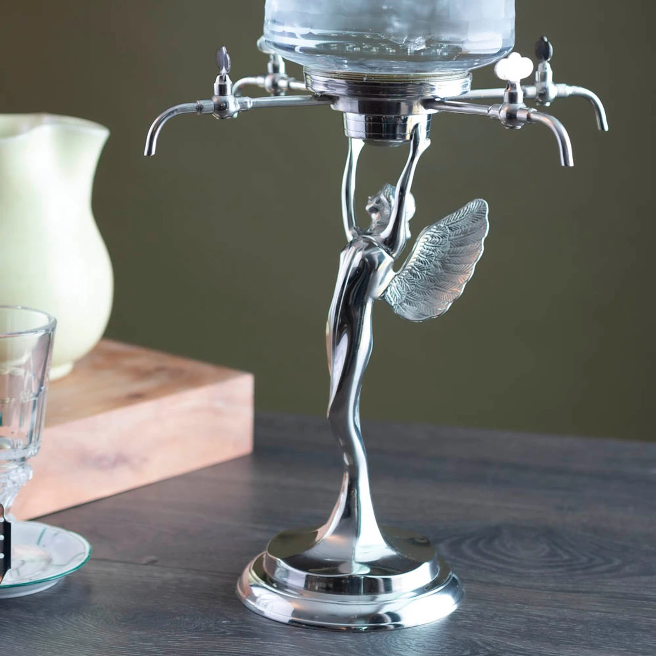 Decorative Metal Fairy Absinthe Fountain - Four Faucets 7 Decorative Metal Fairy Absinthe Fountain - Four Faucets - Image 5