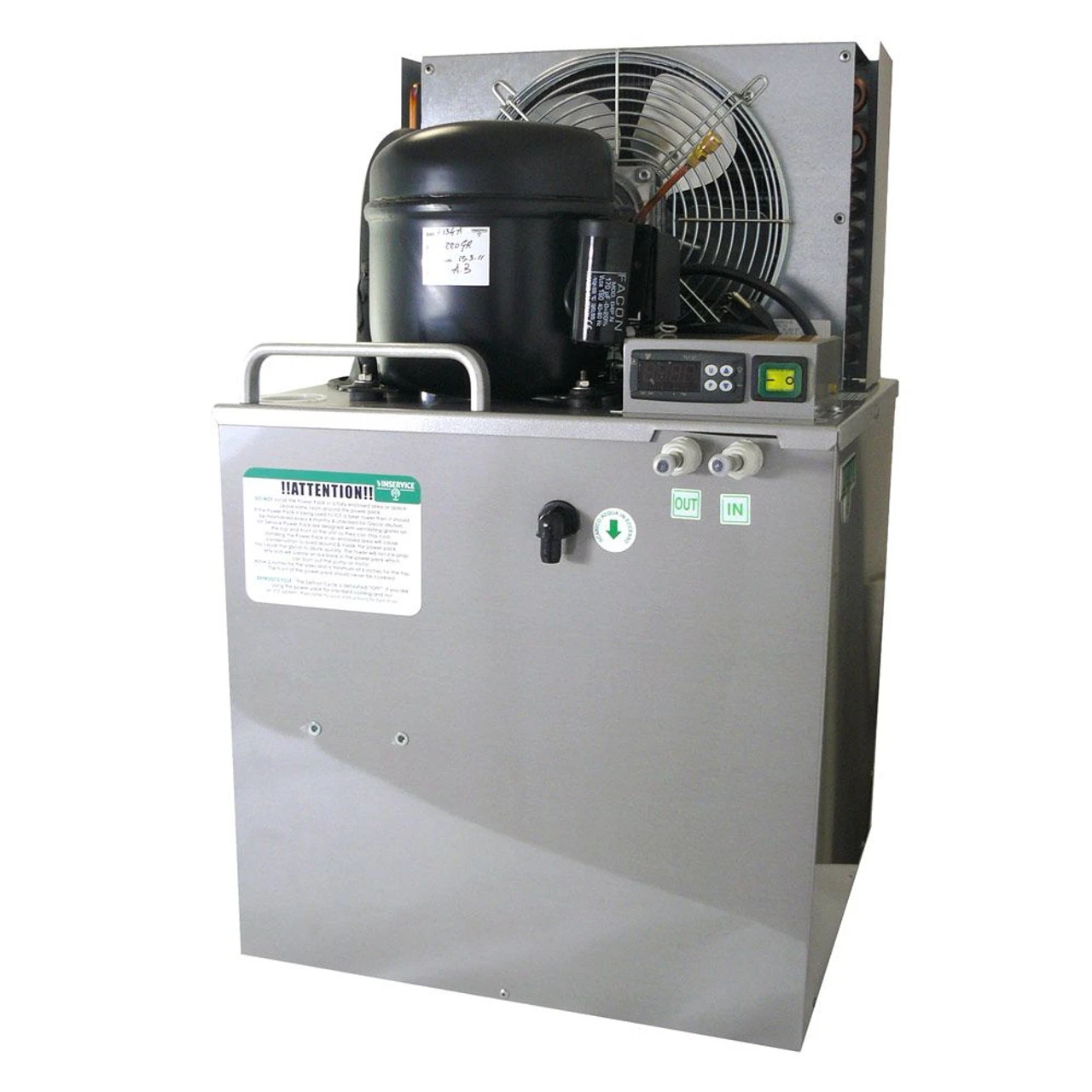 Vinservice Glycol Chiller - 1/2 HP - 250 Ft. - 2 Pumps 3 Vinservice Glycol Chiller - 1/2 HP - 250 Ft. - 2 Pumps