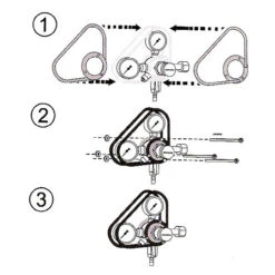 Regulator Gauge Metal Wire Cage -Bar Supplies guageguard b 1 71328.1590769389