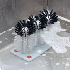 Manual Brush Glass Washer -Bar Supplies gwb 3 manual brush glass washer 3 38659.1590770721