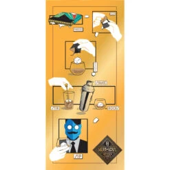 Herb & Lou's Infused Cocktail Ice Cubes - Pack Of 12 - Blood Orange-Ginger -Bar Supplies herb lou infographic 1 86258.1590769765