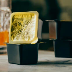 Herb & Lou's Infused Cocktail Ice Cubes - Pack Of 12 - Blood Orange-Ginger -Bar Supplies herb lous1 17095 1 37719.1590769766