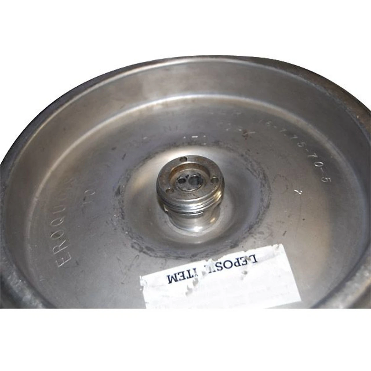 Empty Hoff Stevens Beer Keg - 1/4 Keg (7.75 Gallons) 4 Empty Hoff Stevens Beer Keg - 1/4 Keg (7.75 Gallons) - Image 2