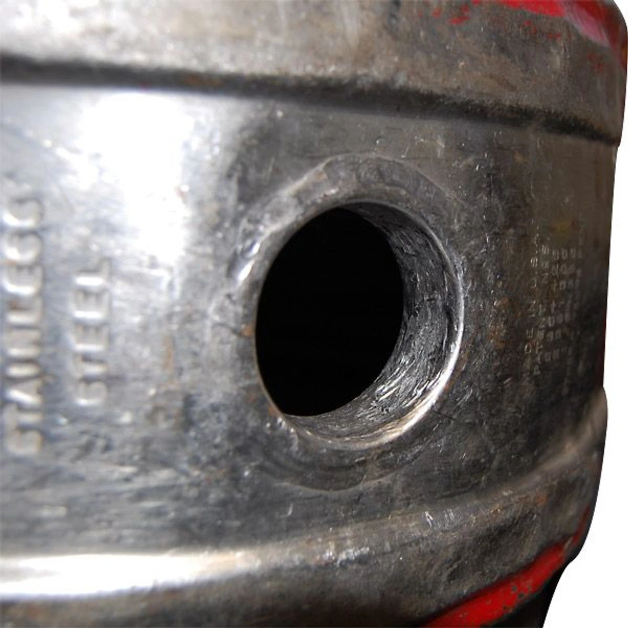 Empty Hoff Stevens Beer Keg - 1/4 Keg (7.75 Gallons) 6 Empty Hoff Stevens Beer Keg - 1/4 Keg (7.75 Gallons) - Image 4