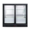 Summit Glass Door Beverage Center - 36" Wide - Black -Bar Supplies large SCR700 Front 62492.1642006106
