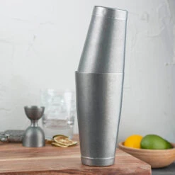 Barfly Tall & Short Shaker Tin Set - Vintage Stainless Steel Finish 11 Barfly Tall & Short Shaker Tin Set - Vintage Stainless Steel Finish -Bar Supplies m37007 008vn barfly tall short shaker tin set vintage stainless steel finish 4 48973.1590771314
