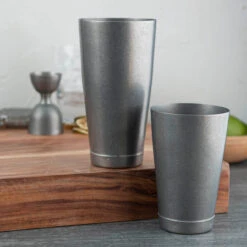 Barfly Tall & Short Shaker Tin Set - Vintage Stainless Steel Finish 12 Barfly Tall & Short Shaker Tin Set - Vintage Stainless Steel Finish -Bar Supplies m37007 008vn barfly tall short shaker tin set vintage stainless steel finish 5 25178.1590771315