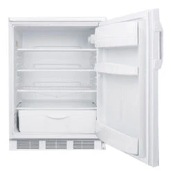 Summit Refrigerator - 5.5 Cu. Ft. - White -Bar Supplies medium ff6 open 39580.1590770443