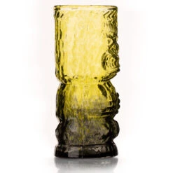 O.G. Jungle Fog Handcrafted Mold Blown Glass Tiki Mug - 13 Oz -Bar Supplies og jun fog jungle fog handcrafted glass tiki 0005 43137.1590771573