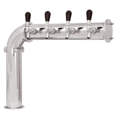 Persey Draft Beer Tower - Stainless Steel - Glycol Cooled - 3 To 5 Faucets -Bar Supplies persey 4 right 1 04228.1592435733